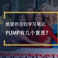 Pump是什么意思？看完《绝望的主妇》这个剪辑不求人