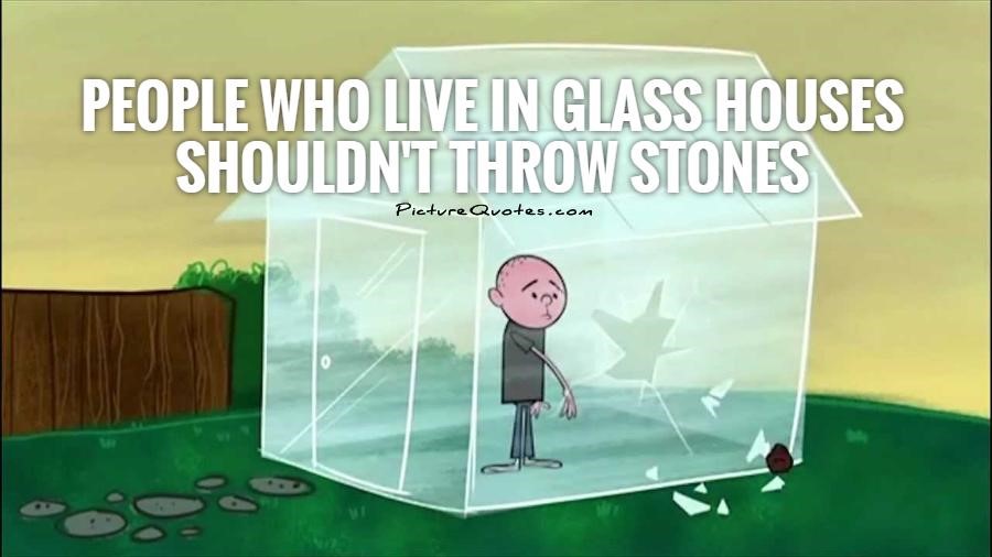 住在玻璃屋的人