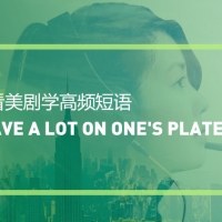看绝望的主妇学高频短语：Have a lot on one’s plate