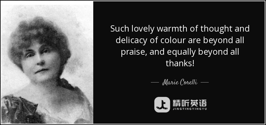 Marie Corelli -- 玛利·科雷利