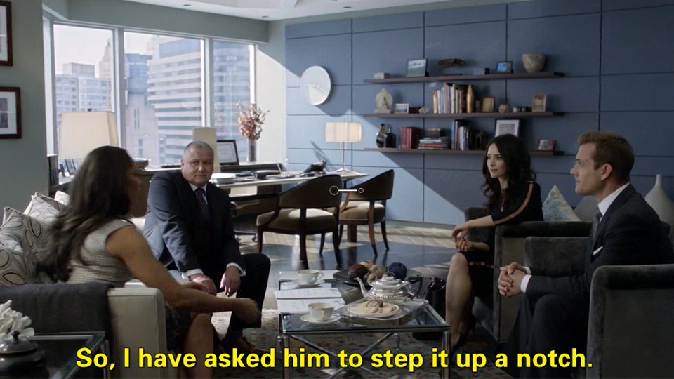 看美剧《金装律师》学英语:战略会议中的优雅博弈