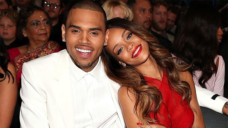 Chris Brown and Rihanna