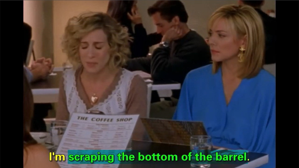 看美剧欲望都市学英语:Carrie与Samantha