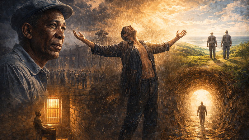 深度解读《肖申克的救赎》中的体制化、希望与个人觉醒。